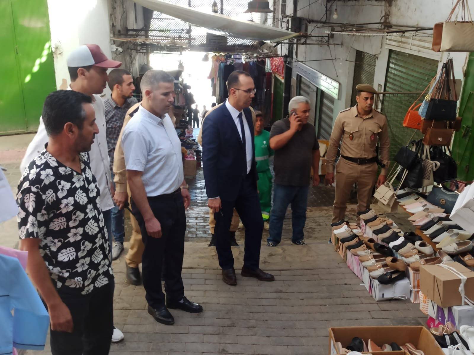 وزان.. حملة لتحرير الملك العام بالملاح وشارع بئر انزران